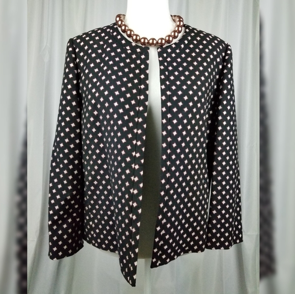 Kate Spade Jackets & Blazers - Kate Spade 3/4 Sleeve Jacquard Tailored Jacket